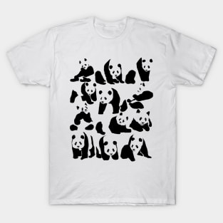 Panda Characters T-Shirt